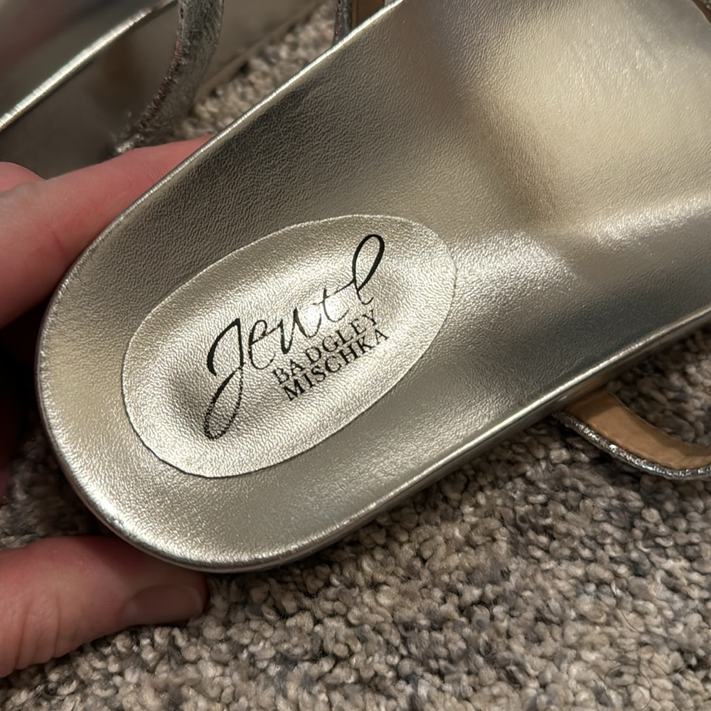 Jewel Badgley Mischra crystal slide sandal - Picture 2 of 6